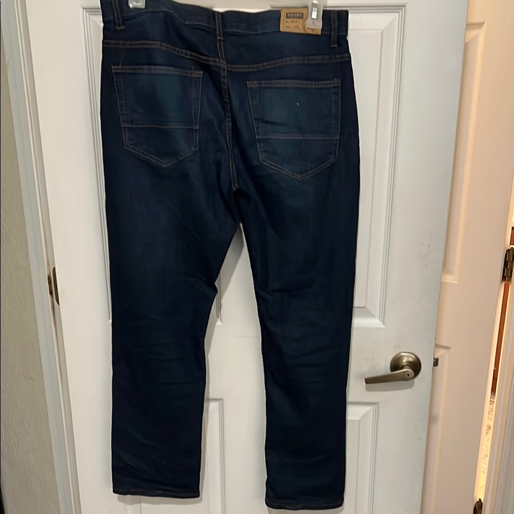 Men's Blue Jeans Rugby jeans 34x30